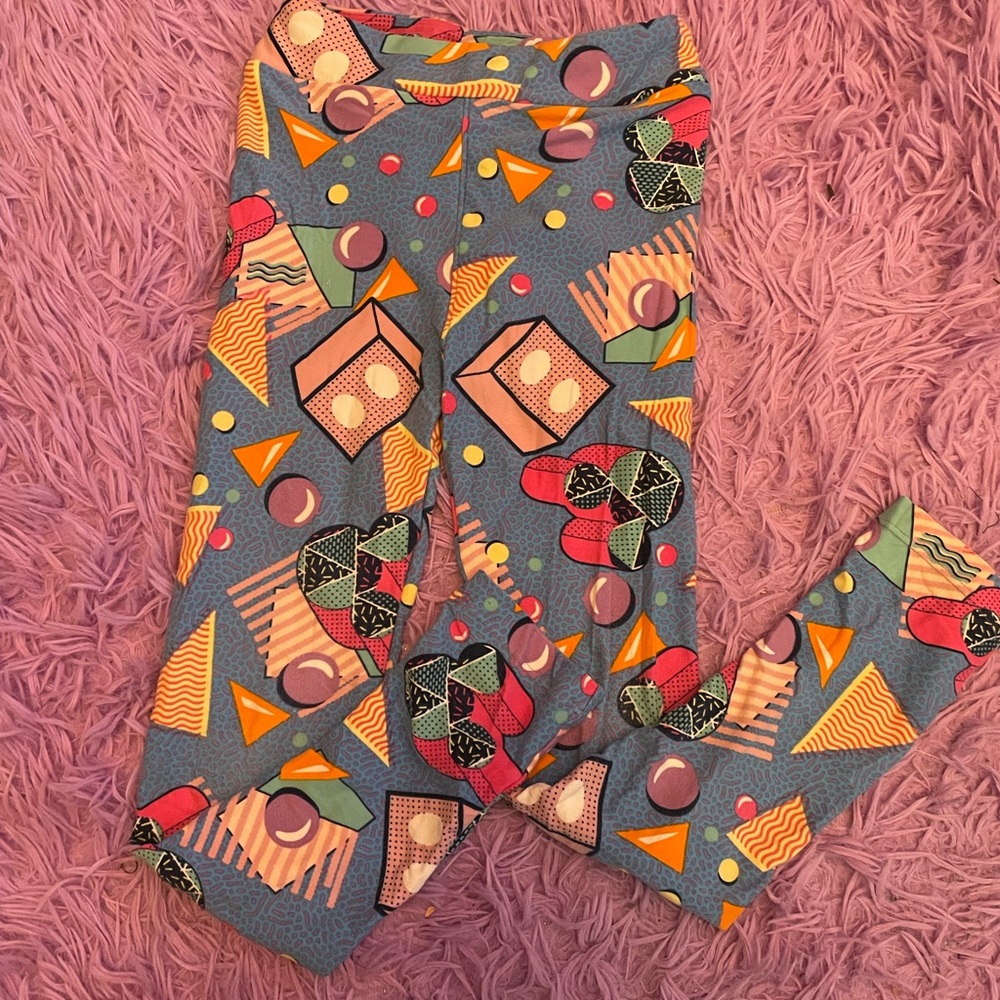 Mickey  LulaRoe leggings size L/XL worn only a few times